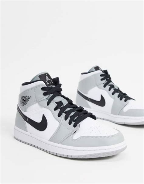 nike jordan 1 grau weiß|jordan 1 leather shoes.